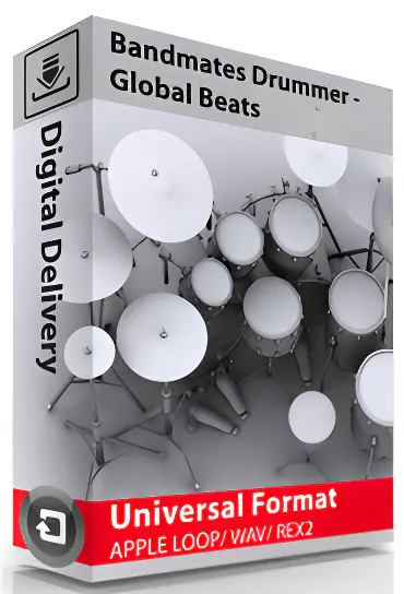 Bandmates Drummer Global Beats MULTiFORMAT SCD-AMPLiFYiSO-MaGeSY