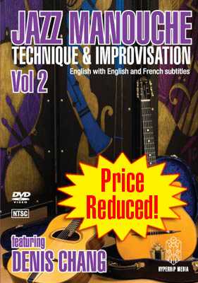 Jazz Manouche Technique and Improvisation Vol.2 DVD9