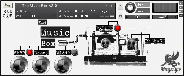 Bad Cat Samples The Music Box v2 KONTAKT EXS24-DiSCOVER-MaGeSY