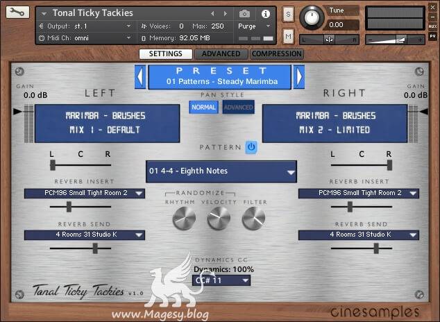 Tonal Ticky Tackies KONTAKT