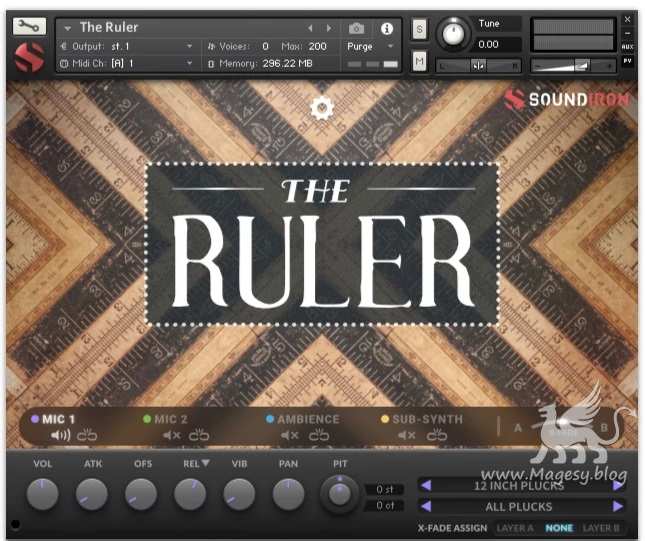 The Ruler SAMPLES KONTAKT