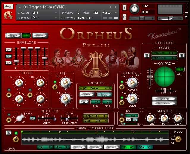 Orpheus Phrases KONTAKT