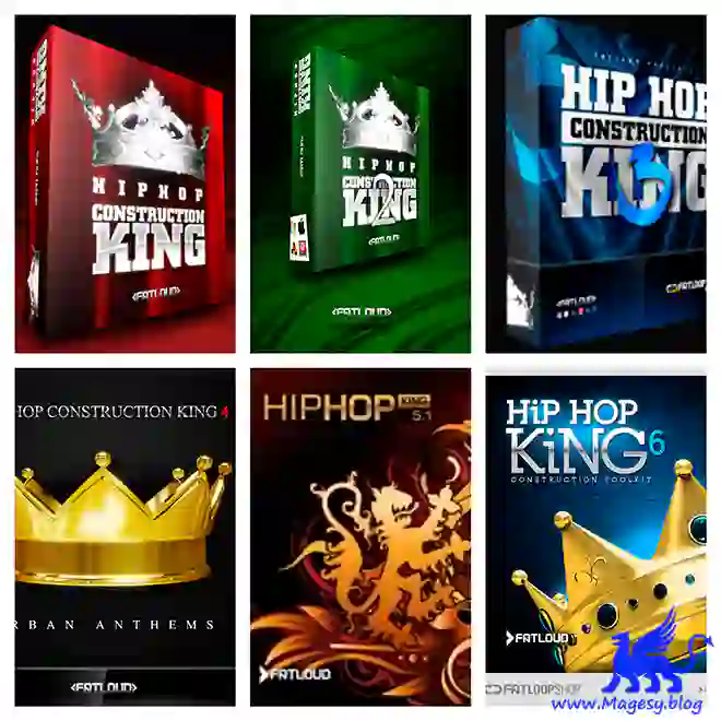 Fatloud Hip Hop Construction King Vols.1 6 Full Magesy Magesy