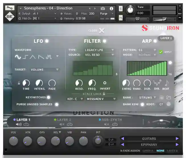 Sonespheres 4 Direction Kontakt Magesy