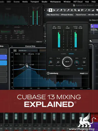 Cubase 13 Mixing Explained TUTORiAL-MaGeSY