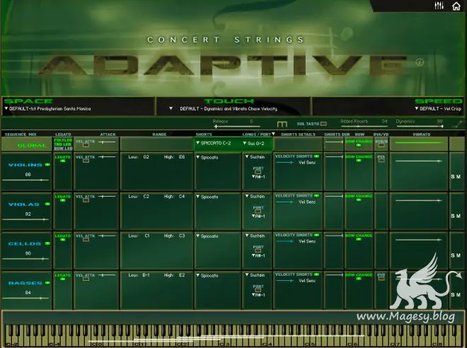 Chamber Strings Adaptive KONTAKT-MaGeSY