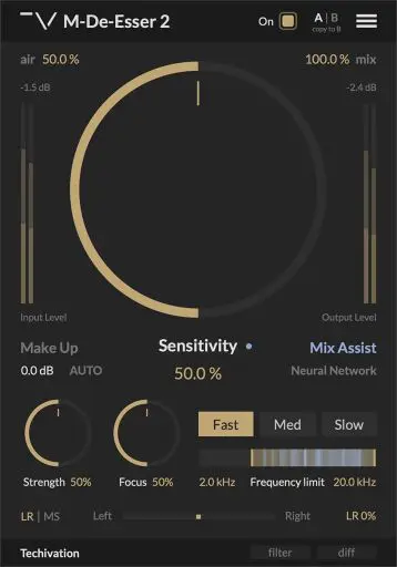 M-De-Esser 2 v1.0 AAX VST2 VST3 x64 WiN-BUBBiX-MaGeSY