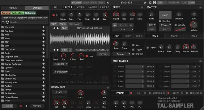 TAL-Sampler v4.6.9 WiN-TCD-MaGeSY