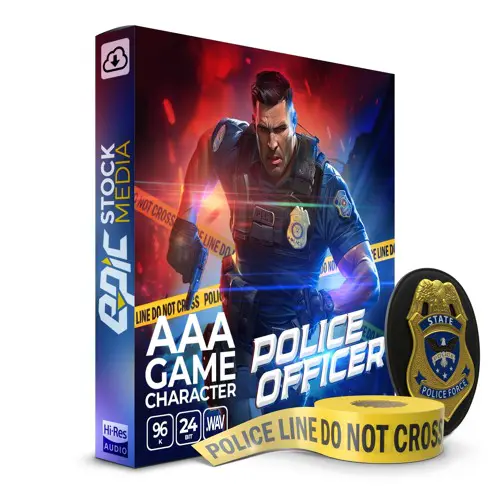 AAA Game Character Police Officer WAV-FANTASTiC-MaGeSY