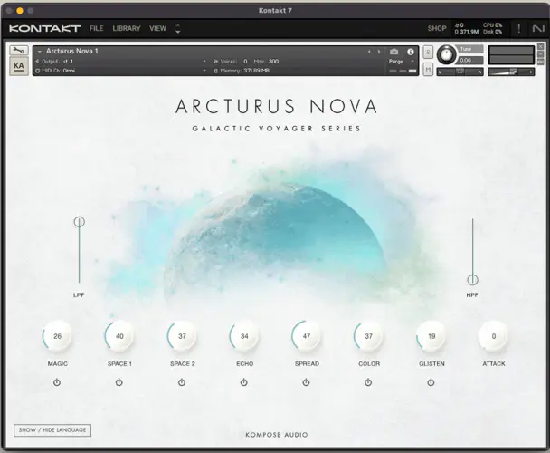 Arcturus Nova KONTAKT-MaGeSY