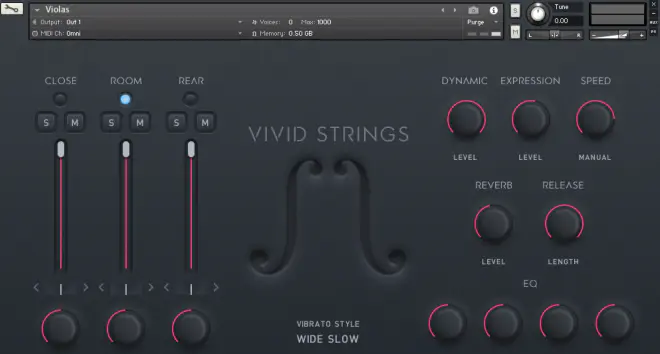 Vivid Strings Violas KONTAKT-MaGeSY