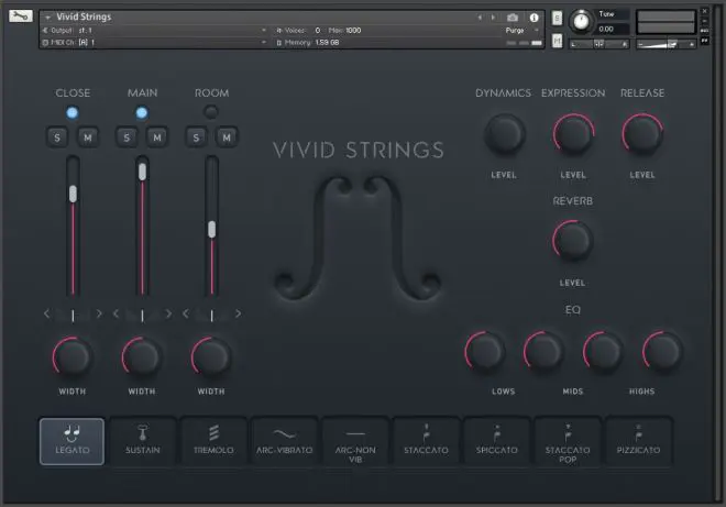 Vivid Strings Violins 1 KONTAKT