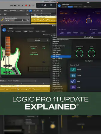 Logic Pro 11 Update Explained TUTORiAL-HiDERA-MaGeSY