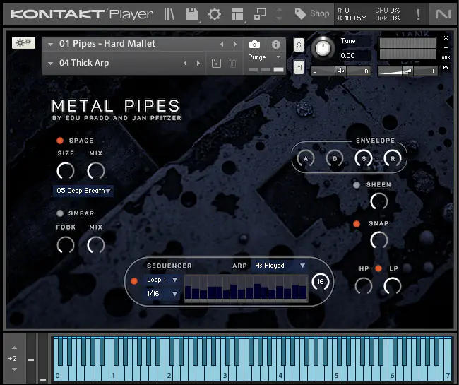 Metal Pipes And Plates KONTAKT-MaGeSY