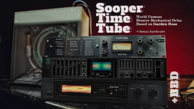 Sooper Time Tube BBD Delay Reverb NEBULA-ARCADiA-MaGeSY