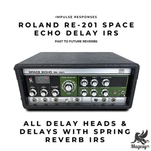 RE-201 Space Echo Delay Impulse Responses WAV-MaGeSY