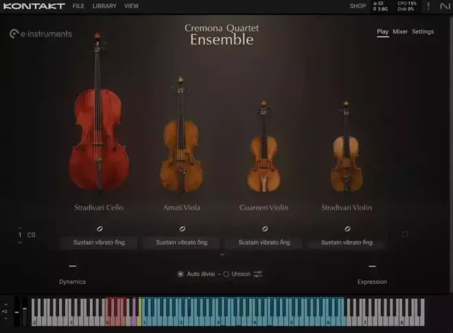 Cremona Quartet Ensemble v1.0.0 KONTAKT-MaGeSY