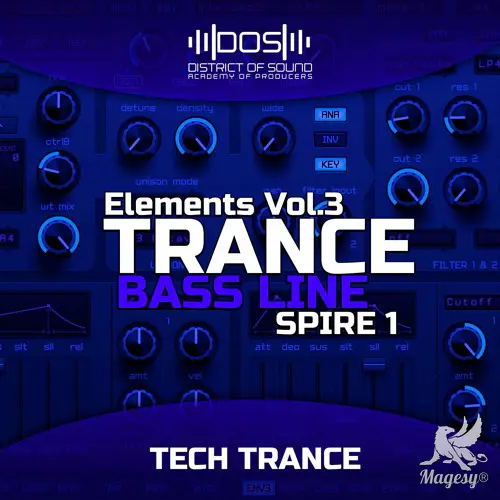 Elements Trance Bass Line Vol.3 SPiRE PRESETS-FANTASTiC-MaGeSY