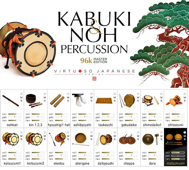 KABUKi And NOH PERCUSSiON v2.0.0 KONTAKT-MaGeSY