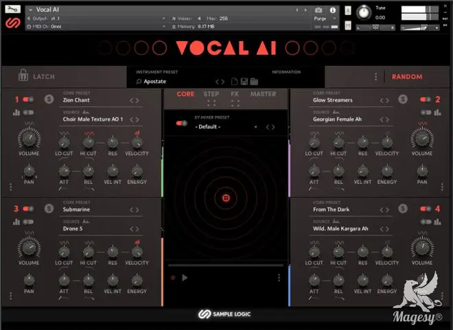 Vocal AI KONTAKT-MaGeSY