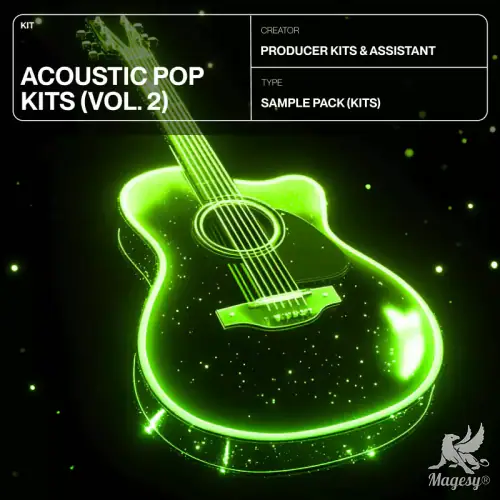 Acoustic Pop Kits Vol.2 WAV MiDi-MaGeSY