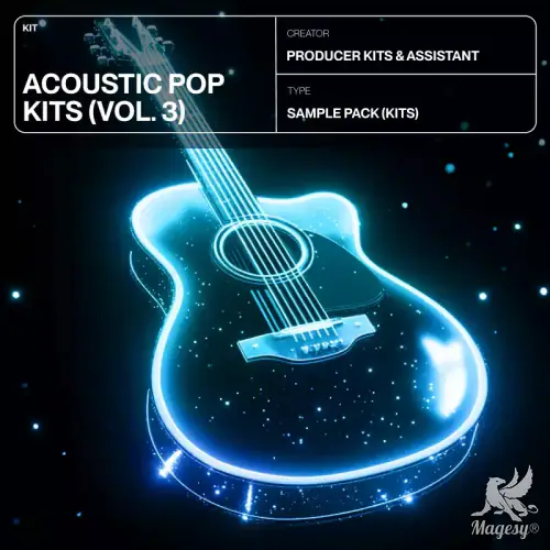 Acoustic Pop Kits Vol.3 WAV MiDi-MaGeSY