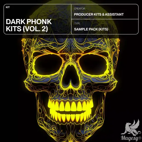 Dark Phonk Kits Vol.2 WAV MiDi-MaGeSY