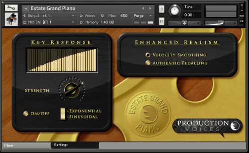 Estate Grand Piano KONTAKT