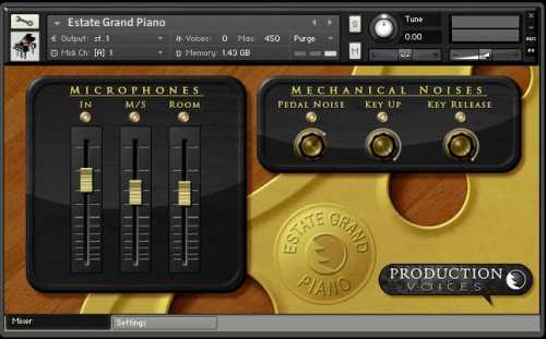 Estate Grand Piano KONTAKT