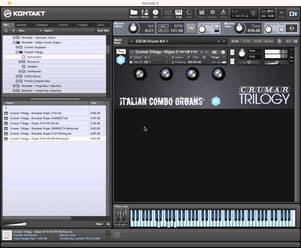 Download Italian Combo Organs KONTAKT MaGeSY ®™⭐